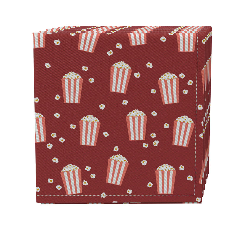 Cotton Twill No Pattern Square Napkin
