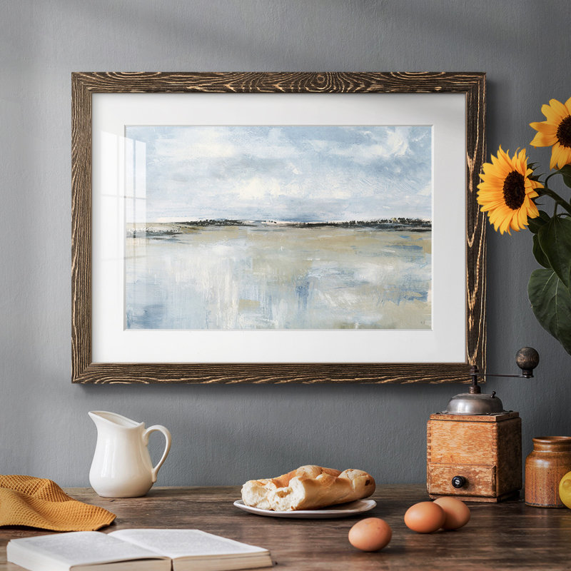 Across The Meadow, Noyer, H 18 po x l 26 po x P 1,5 po