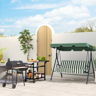 84cm H x 125cm W Utility Cart