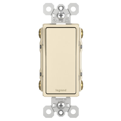 Radiant 15-Amp 4-Way Decorator Rocker Light Switch
