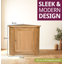 Farris Solid Wood 1 - Door Standard Accent Cabinet