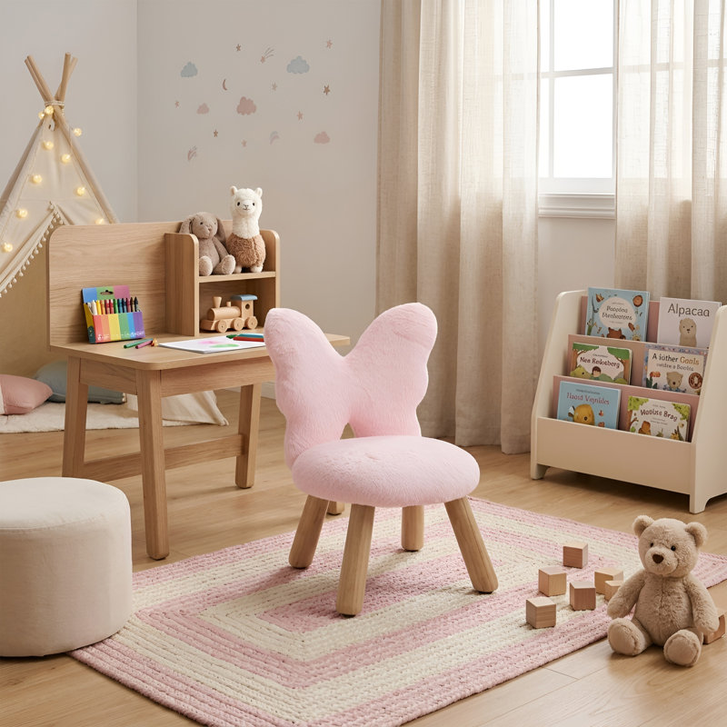Children's Chair, Pink