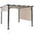 10 pi. L 10 pi. D Pavillon de jardin en acier