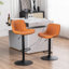 Tabouret de bar pivotant en similicuir Zager-2033200461