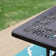 Angelleigh Rectangular Powder Coated Aluminum Outdoor Bistro Table