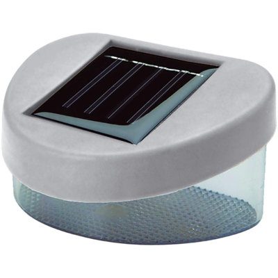 Holmquist 12cm H Solar Powered Integrated LED Outdoor Bulkhead Light