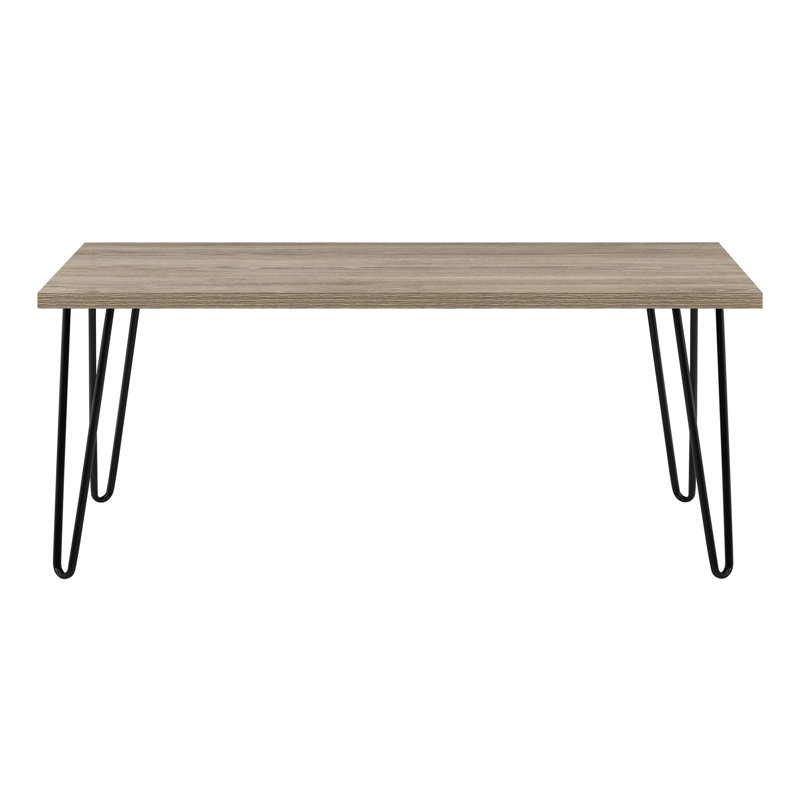 Four Leg Coffee Table, Rustic Oak