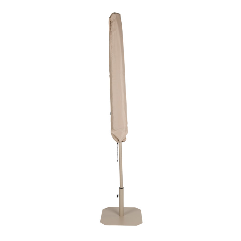 Outdoor Umbrella 98'' W Umbrella, Beige