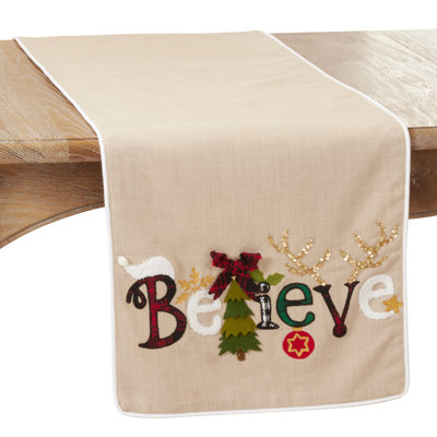 Kingsdale 100% Cotton Christmas Table Runner