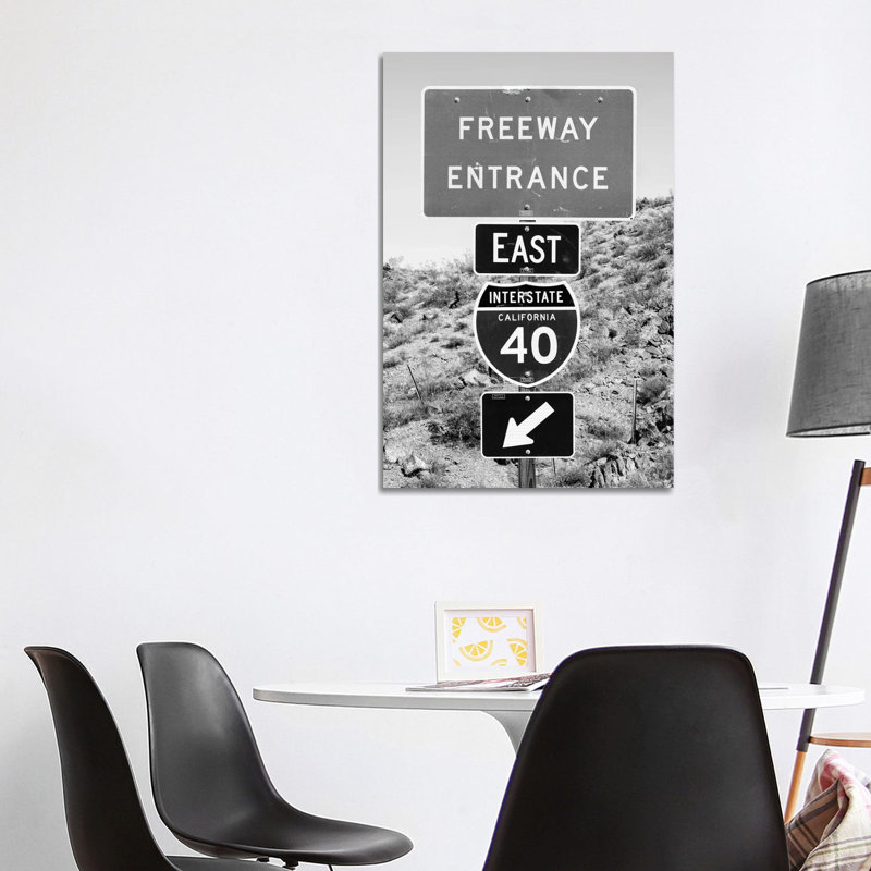 Interstate California 40 by Philippe Hugonnard - Wrapped Canvas Print, 101.6 cm H x 66.04 cm W x 1.91 cm D