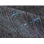Tapis aubergine et bleu noué à la main de haute qualité