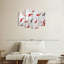 «Japanese Koi Fish Dance», reproduction sur toile-1357882332