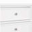 Luca 3-drawer Nightstand - White-1851894303