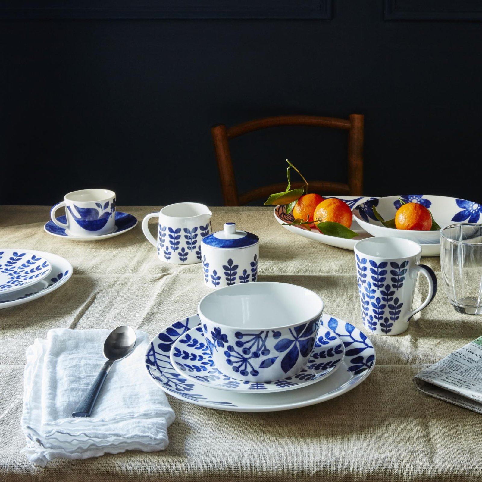 Noritake Sandefjord Porcelain Platter