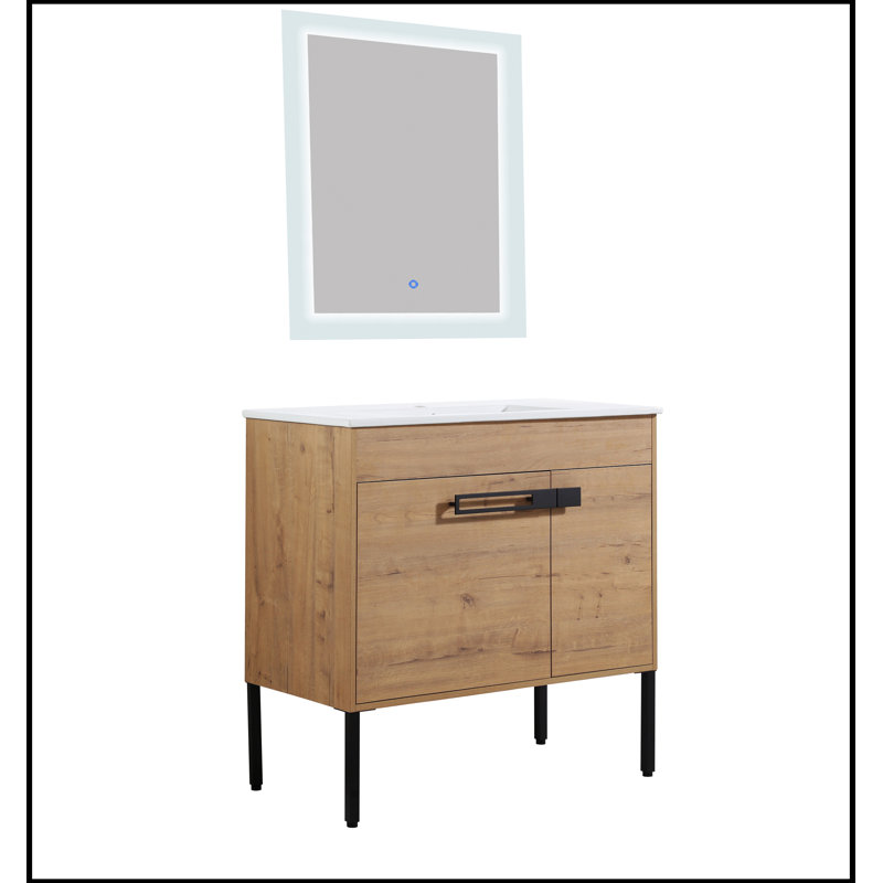Ensemble de meuble-lavabo simple avec plateau 36,00 Kauko