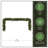 National Tree Company Crestwood 10" Pre-Lit Garland