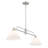 2-Light Chandelier in Natural Brass-904260025