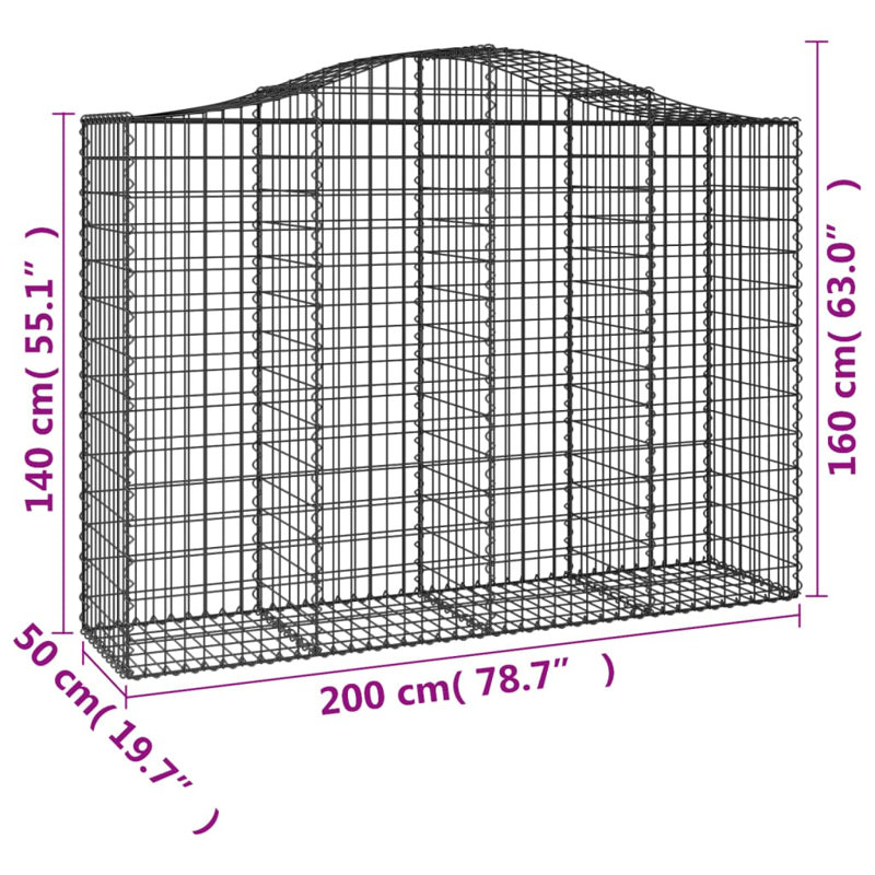 160 cm H x 200 cm W