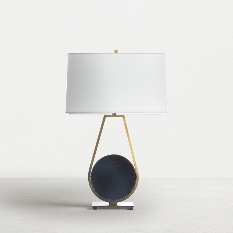 Emerald Table Lamp -White, Black