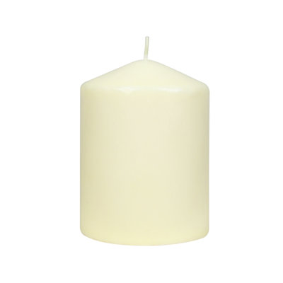 Unscented Pillar Candle