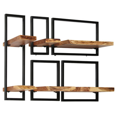 Wrentham 6 Piece Recessed Wall Shelf