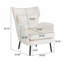 Fauteuil d'appoint, fauteuil de salon moderne avec canapé rembourré simple et confortable-1744330345