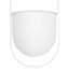 Ensemble de pots à fleurs suspendus en métal 2 pièces Zikomo-318861421