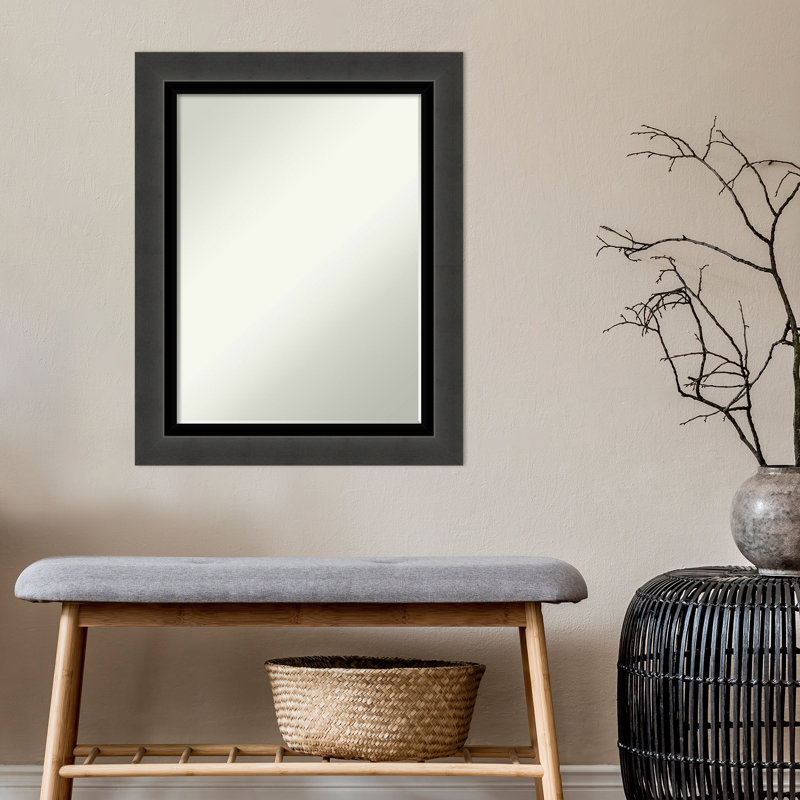 Petit miroir mural biseauté Tuxedo