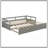 Extending Daybed With Trundle, Wooden Daybed For Space-Saving And Versatile Use In Any Home-805255138