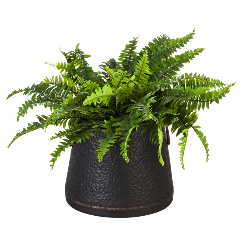 Ensemble de pot de fleurs en métal 2 pièces