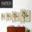 Encre florale II, impression encadrée - bois massif-425209717-425209725