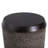 Cylindrical MGO Outdoor Side Table – Braided Cord Patio End Table, No Assembly