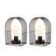 Lampe de table d'extérieur à pile 7 po