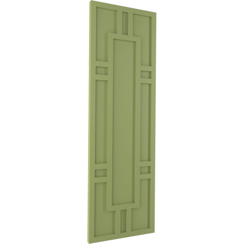 Volets en PVC True Fit Hastings, 12", 25", Vert mousse