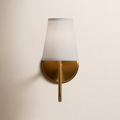 Ponta 1-Light Dimmable Metal Armed Sconce