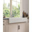 37"L X 19" W Farmhouse/Apron Front White Kitchen Sink