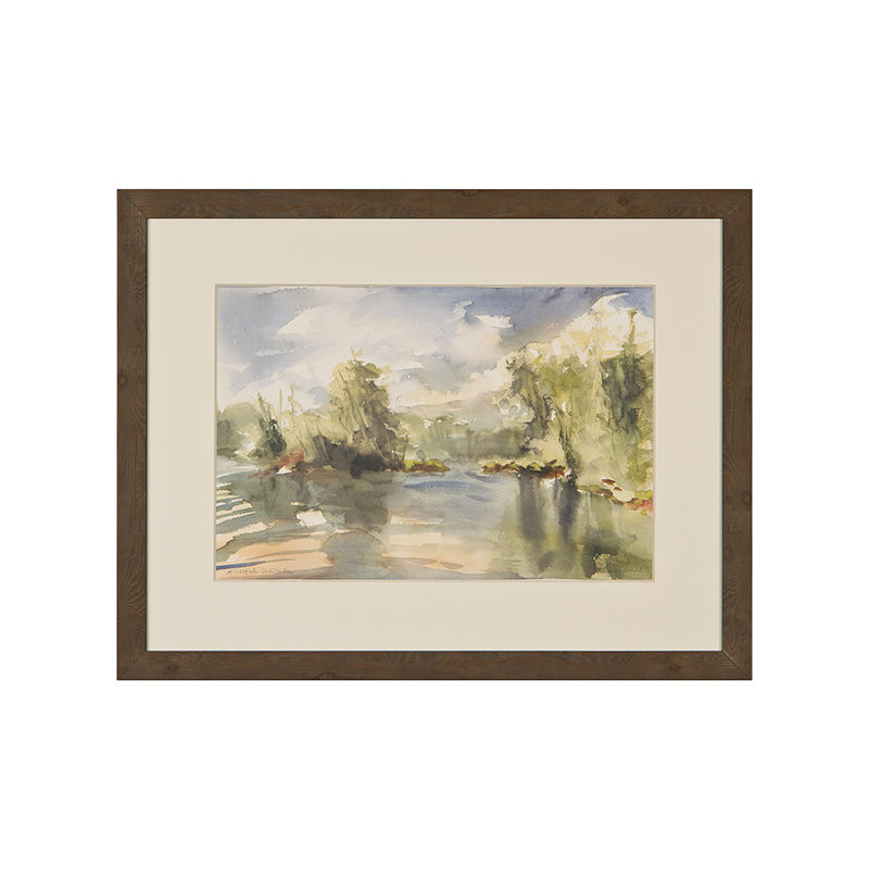 Blissful Solitude - peinture encadrée
