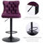 Tabouret de bar pivotant à hauteur réglable Zager-61844849-26442941-61844851