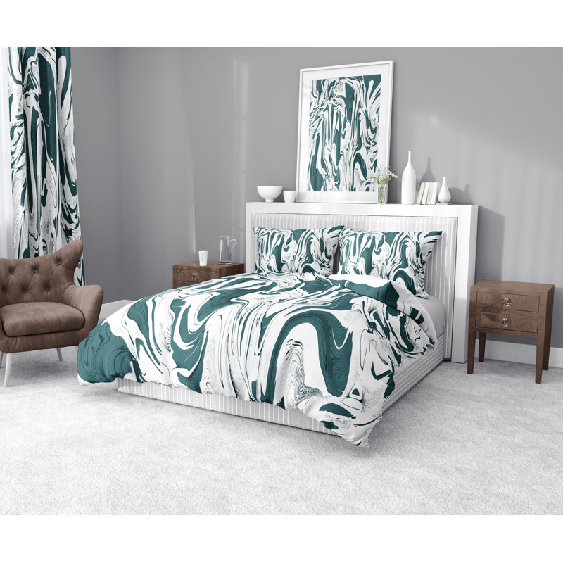 Polyester Duvet Cover, Twin Duvet Cover + 1 Standard Sham