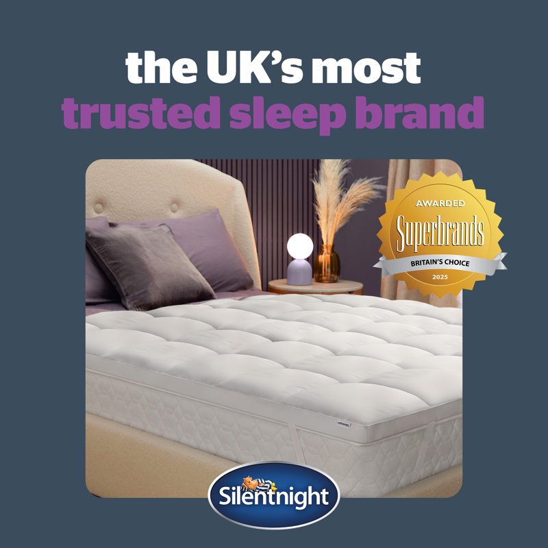 Silentnight Ultimate Deep Sleep 500 Mattress Topper, Super King (6')