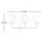 Newport 3 - Light Dimmable Vanity Light-1851998407-1851998402