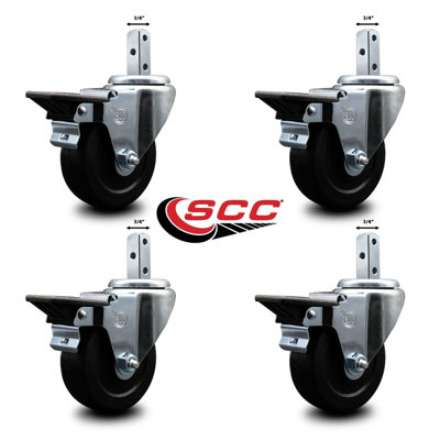 Hard Rubber Casters