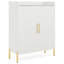 Armoire de rangement pour chaussures 35,43 pouces à 6 niveaux avec portes-549010642