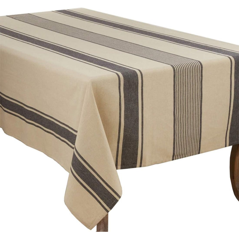 Nappe à rayures, 140 po x 65 po