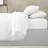 Walker Ticking Stripe Sage/Ivory Cotton Bedskirt-109715507-109715505