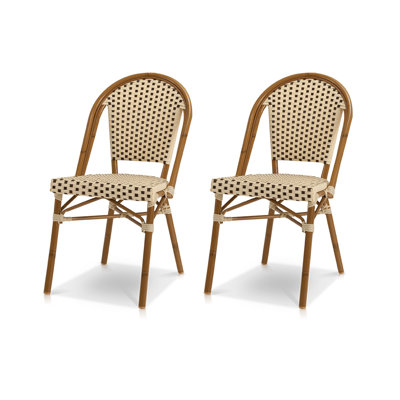 Paris Stacking Patio Dining Side Chair