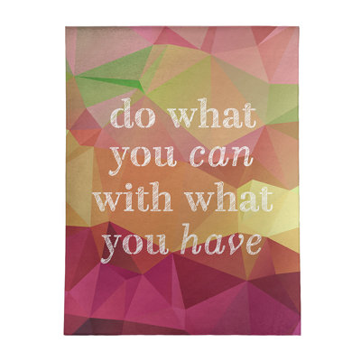 Quotes Chenille Indoor Rug
