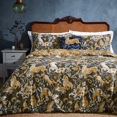 Cotton Animal Print Duvet Cover Set with Pillowcases