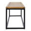 Banc de loisirs moderne pour cour arrière