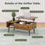 Table basse à plateau relevable en bois-108809076